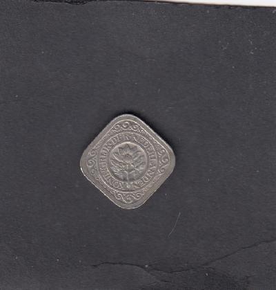 Beschrijving: 5 Cent WILHELMINA  